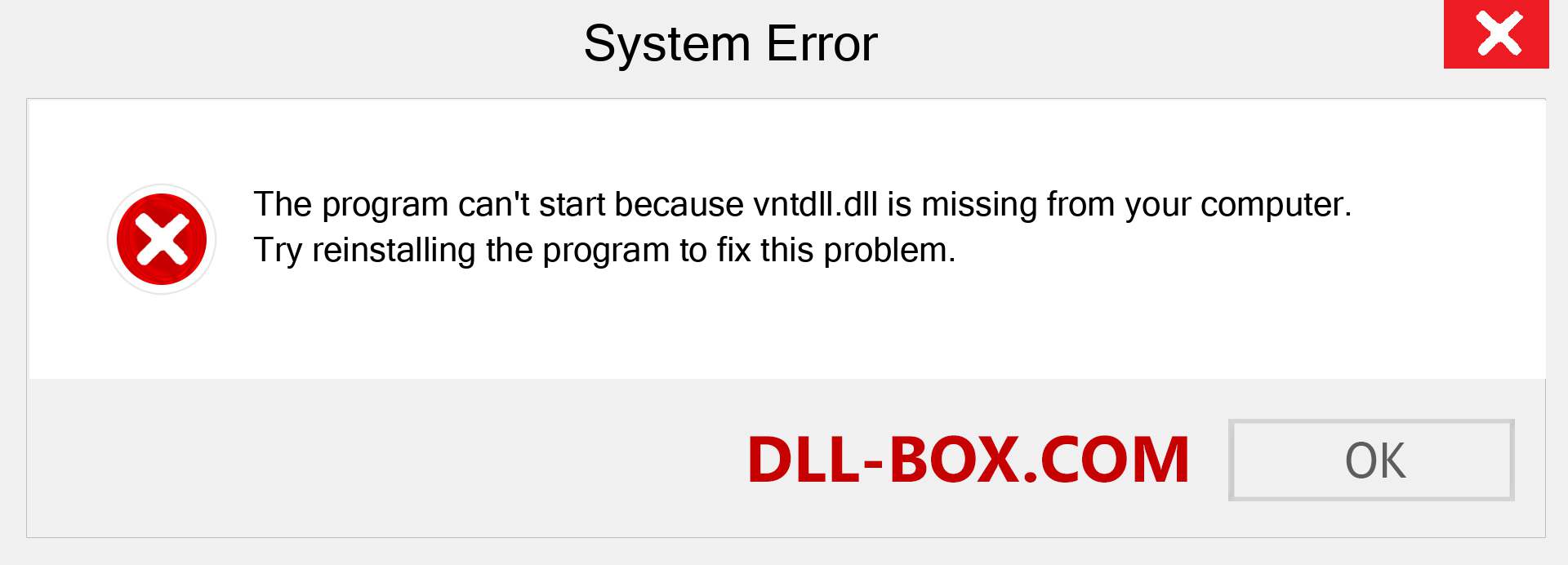  vntdll.dll file is missing?. Download for Windows 7, 8, 10 - Fix  vntdll dll Missing Error on Windows, photos, images